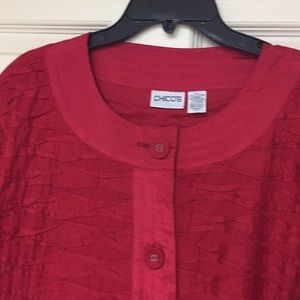 Chico’s jacket size 3